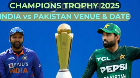 india vs pakistan champions trophy 2025